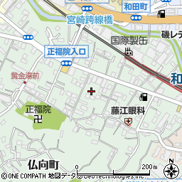 神奈川県横浜市保土ケ谷区仏向町159周辺の地図