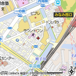 asian's JOKE 横浜西口店周辺の地図