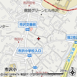 神奈川県横浜市旭区市沢町127周辺の地図