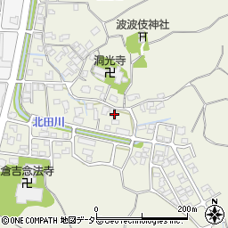 鳥取県倉吉市福庭174周辺の地図
