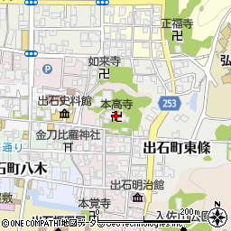 本高寺周辺の地図