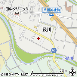 神奈川県厚木市及川869周辺の地図