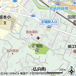 神奈川県横浜市保土ケ谷区仏向町230周辺の地図
