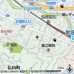 神奈川県横浜市保土ケ谷区仏向町118周辺の地図