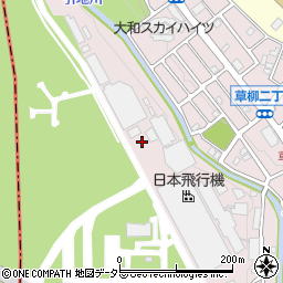 日本飛行機株式会社　厚木工場人事総務部総務課周辺の地図