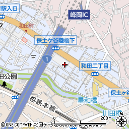 日産プリンス神奈川保土ヶ谷店周辺の地図