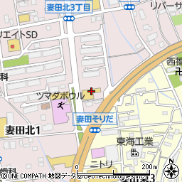 ザ・ファミリーダイソー厚木妻田店周辺の地図