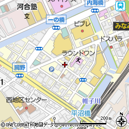 株式会社大黒屋　横浜店周辺の地図