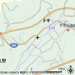 長野県飯田市上久堅206周辺の地図