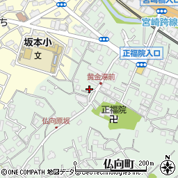 神奈川県横浜市保土ケ谷区仏向町192周辺の地図