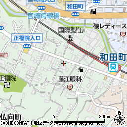 神奈川県横浜市保土ケ谷区仏向町94周辺の地図