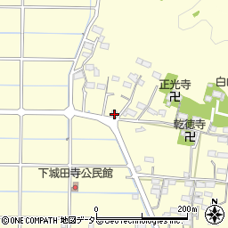 岐阜県岐阜市城田寺1708周辺の地図