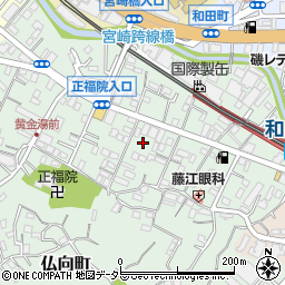 神奈川県横浜市保土ケ谷区仏向町160周辺の地図