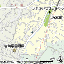 坂本水道周辺の地図
