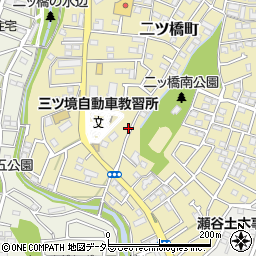 神奈川県横浜市瀬谷区二ツ橋町129-7周辺の地図