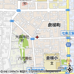 京都府舞鶴市倉梯町17周辺の地図
