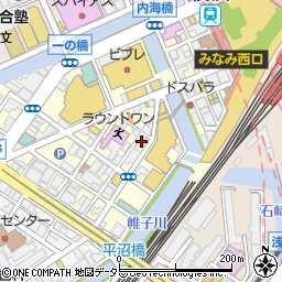 完全個室居酒屋 ひなた 横浜店周辺の地図