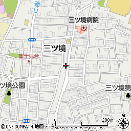 神奈川県横浜市瀬谷区三ツ境21-10周辺の地図
