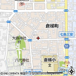 京都府舞鶴市倉梯町17-10周辺の地図