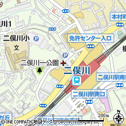 国民酒場じぃえんとるまん 二俣川店周辺の地図