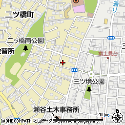神奈川県横浜市瀬谷区二ツ橋町56-18周辺の地図