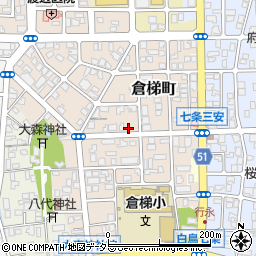 京都府舞鶴市倉梯町17-4周辺の地図