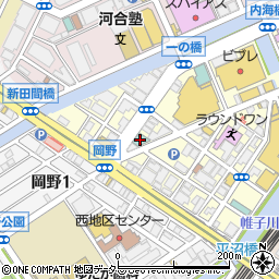 ホテルユニゾ横浜駅西周辺の地図