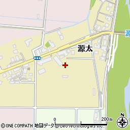 鳥取県鳥取市源太116周辺の地図