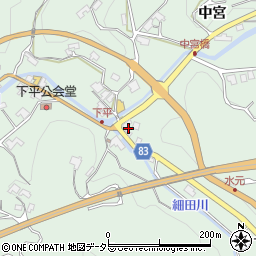 長野県飯田市上久堅下平3947周辺の地図