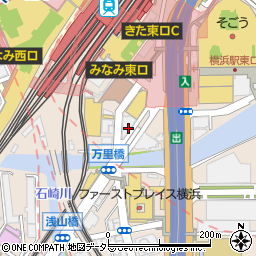 横浜駅前共同ビル周辺の地図