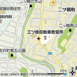 神奈川県横浜市瀬谷区二ツ橋町124周辺の地図