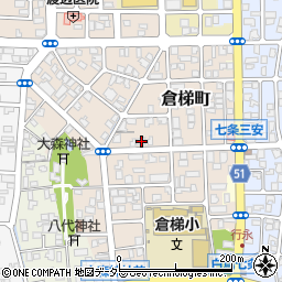 京都府舞鶴市倉梯町17-8周辺の地図