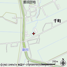 千葉県茂原市千町3400-3周辺の地図