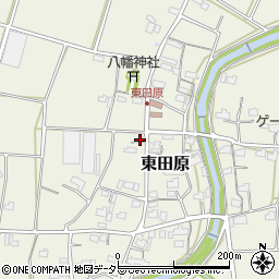 岐阜県関市東田原775周辺の地図