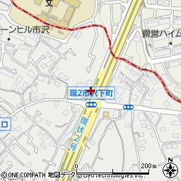 神奈川県横浜市旭区市沢町166-22周辺の地図