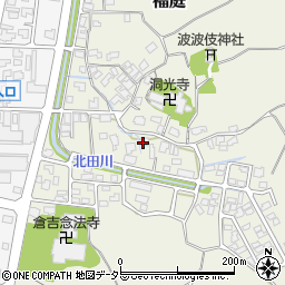 鳥取県倉吉市福庭167-2周辺の地図