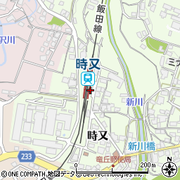 長野県飯田市時又929-2周辺の地図