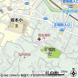 神奈川県横浜市保土ケ谷区仏向町248周辺の地図