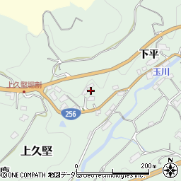 長野県飯田市上久堅132周辺の地図