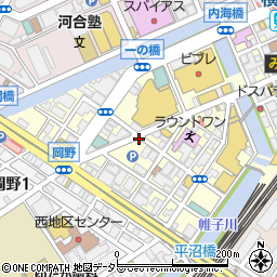 神奈川県横浜市西区南幸2丁目周辺の地図