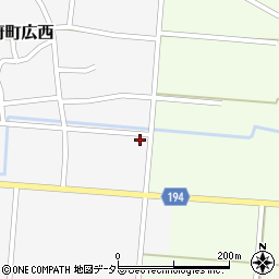 鳥取県鳥取市国府町広西706周辺の地図