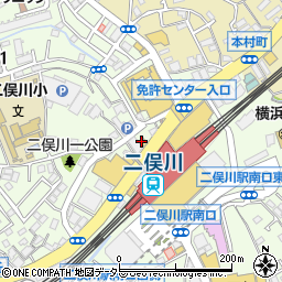 らあめん花月嵐 二俣川駅前店周辺の地図