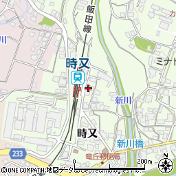 長野県飯田市時又933-3周辺の地図