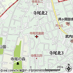 三芳園周辺の地図