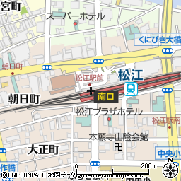ラフィネ　シャミネ松江店周辺の地図
