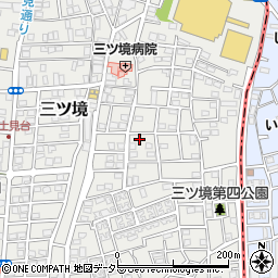 神奈川県横浜市瀬谷区三ツ境47-6周辺の地図