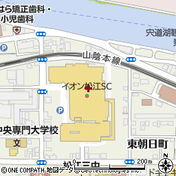 ミスタードーナツ イオン松江ショップ周辺の地図