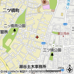 神奈川県横浜市瀬谷区二ツ橋町56-17周辺の地図