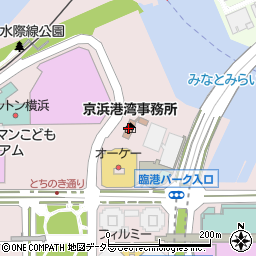 国土交通省関東整備局京浜港湾事務所周辺の地図