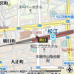 シャミネ松江　マネケン周辺の地図